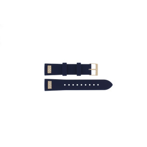 Uhrenarmband Guess W1160L3 / Queen Silikon Blau 20mm