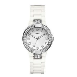 Guess Uhrenarmband W11611L1 Kunststoff Weiss