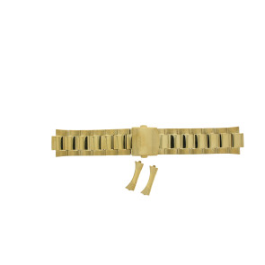 Uhrenarmband Guess W1184G2 / Orbit Stahl Vergoldet 24mm