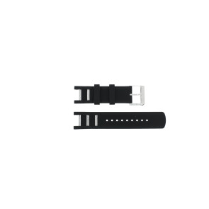 Uhrenarmband GC watches Y54002G2 / Y54002G2MF Silikon Schwarz 14mm