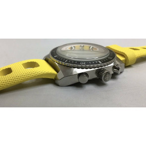 Uhrenarmband Zodiac ZO2225 / With Bumps Kautschuk Gelb