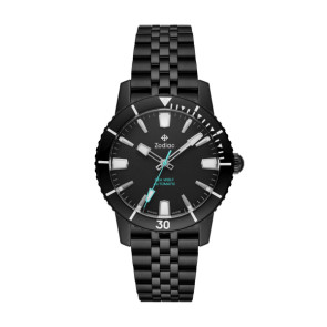 Uhrenarmband Zodiac ZO9276 Stahl Schwarz 20mm