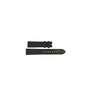 Uhrenarmband Zodiac ZO9700 / ZO9703 / ZO9704 Leder Schwarz 19mm