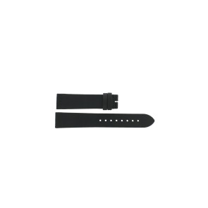 Uhrenarmband Zodiac ZO9703 Leder Schwarz 19mm