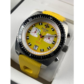 Uhrenarmband Zodiac Z02224 Kautschuk Gelb