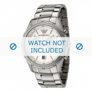 Uhrenarmband Armani AR0534 Stahl 23mm