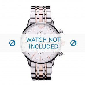 Uhrenarmband Armani AR1933 Stahl 22mm