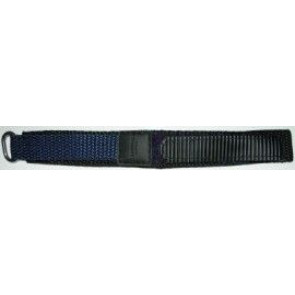 Klettband uhrenarmband dunkel blau 20mm 