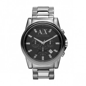 Uhrenarmband Armani Exchange AX2092 Stahl 22mm