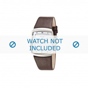 Boccia Uhrenarmband 3541-01 Leder Braun