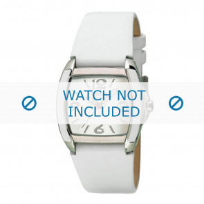 Boccia Uhrenarmband 3124-15 (BO3124-15-40W) Leder Weiss