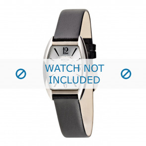 Boccia Uhrenarmband 3157-02-BO3157-02-40 Leder Schwarz