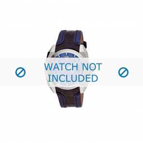 Uhrenarmband Breil BW0322 Leder Blau 23mm