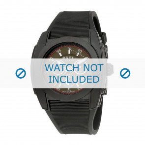 Breil Uhrenarmband BW0379 Kunststoff Schwarz