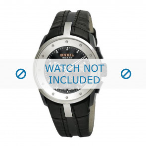 Breil Uhrenarmband BW0435 Leder Schwarz