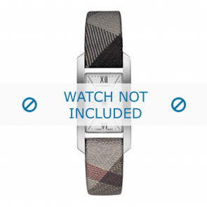 Uhrenarmband Burberry BU1115 Leder Mehrfarbig 14mm