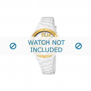 Calypso Uhrenarmband K5632-2 / K5632-1 Kunststoff Weiss