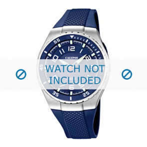 Uhrenarmband Calypso K6063-2 Kautschuk Blau 20mm