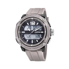 Uhrenarmband Calypso K5796-1 Kunststoff Grau 24mm