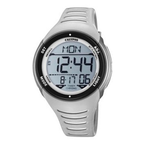 Uhrenarmband Calypso K5807/1 Kunststoff Grau