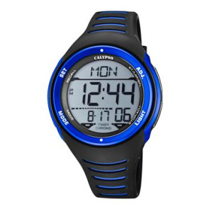 Uhrenarmband Calypso K5807/4 Kunststoff Blau