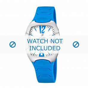 Calypso Uhrenarmband K5161-8 Kunststoff Hellblau 11mm