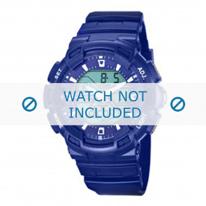 Uhrenarmband Calypso K5579-4 Kunststoff Blau 20mm