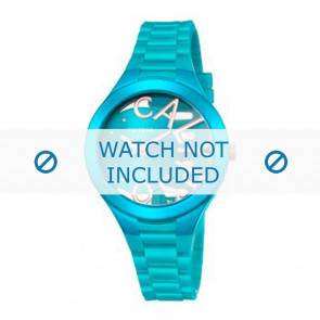 Uhrenarmband Calypso K5678-4 Kunststoff Hellblau 13mm