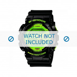 Casio Uhrenarmband GD-100SC-ZW Kunststoff Schwarz