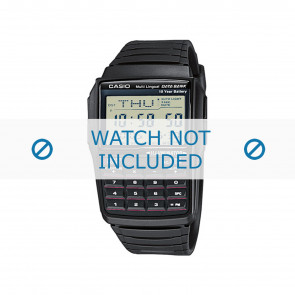 Uhrenarmband Casio DBC-321-AES / DBC-32-1A / 10169264 Kunststoff Schwarz 22mm