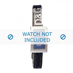 Dolce & Gabbana Uhrenarmband 3719050034 Leder Blau
