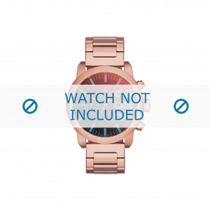 Diesel Uhrenarmband DZ5454 Metall Rosé 20mm