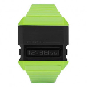 Uhrenarmband Diesel DZ7197 Silikon Grün 30mm