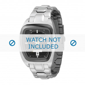 Diesel Uhrenarmband DZ1067 Metall Silber 20mm