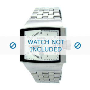 Diesel Uhrenarmband DZ1284 Metall Silber 30mm