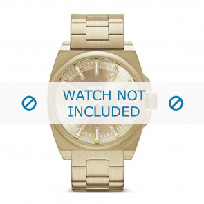 Diesel Uhrenarmband DZ1623 Metall Gold 24mm