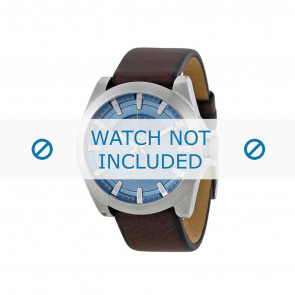 Diesel Uhrenarmband DZ1696 Leder Braun 20mm