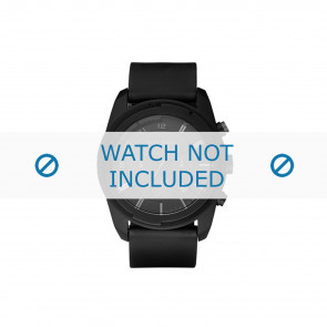 Diesel Uhrenarmband DZ4211 Silikon Schwarz 25mm