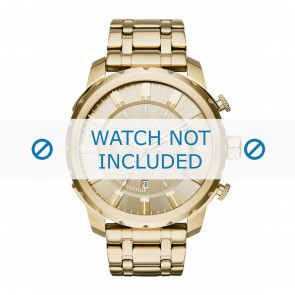 Diesel Uhrenarmband DZ4376 Metall Gold 26mm