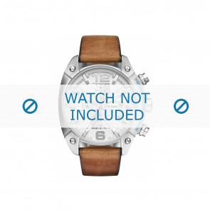 Uhrenarmband Diesel DZ4380 Leder Braun 24mm