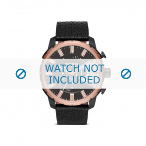 Diesel Uhrenarmband DZ4390 Leder Schwarz 26mm