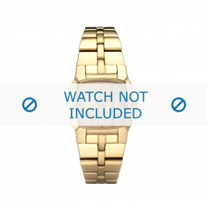 Diesel Uhrenarmband DZ5232 Rostfreier Stahl Gold 21mm