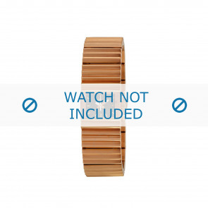 Diesel Uhrenarmband DZ5268 Rostfreier Stahl Rosé 20mm