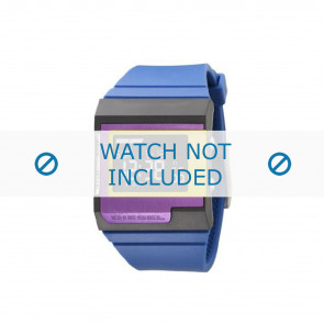 Diesel Uhrenarmband DZ7151 Silikon Blau 23mm