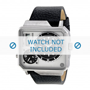 Diesel Uhrenarmband DZ7242 Leder Schwarz 28mm