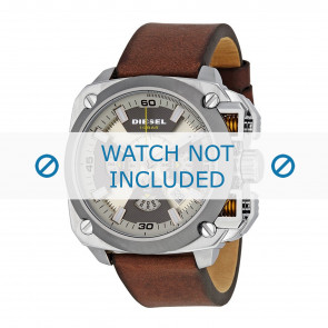 Uhrenarmband Diesel DZ7343 Leder Braun 26mm
