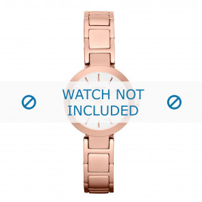 DKNY Uhrenarmband NY2400 Metall Rosé 18mm