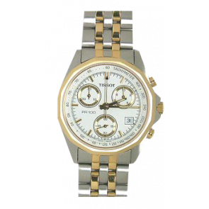 Uhrenarmband Tissot T25248711A / T605014249 Stahl Zweifarbig