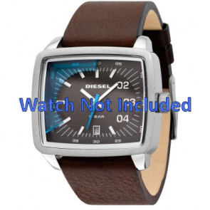 Diesel Uhrenarmband DZ1334 Leder Braun 29mm