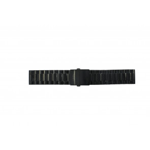 Uhrenarmband Diesel DZ1844 Stahl Schwarz 24mm